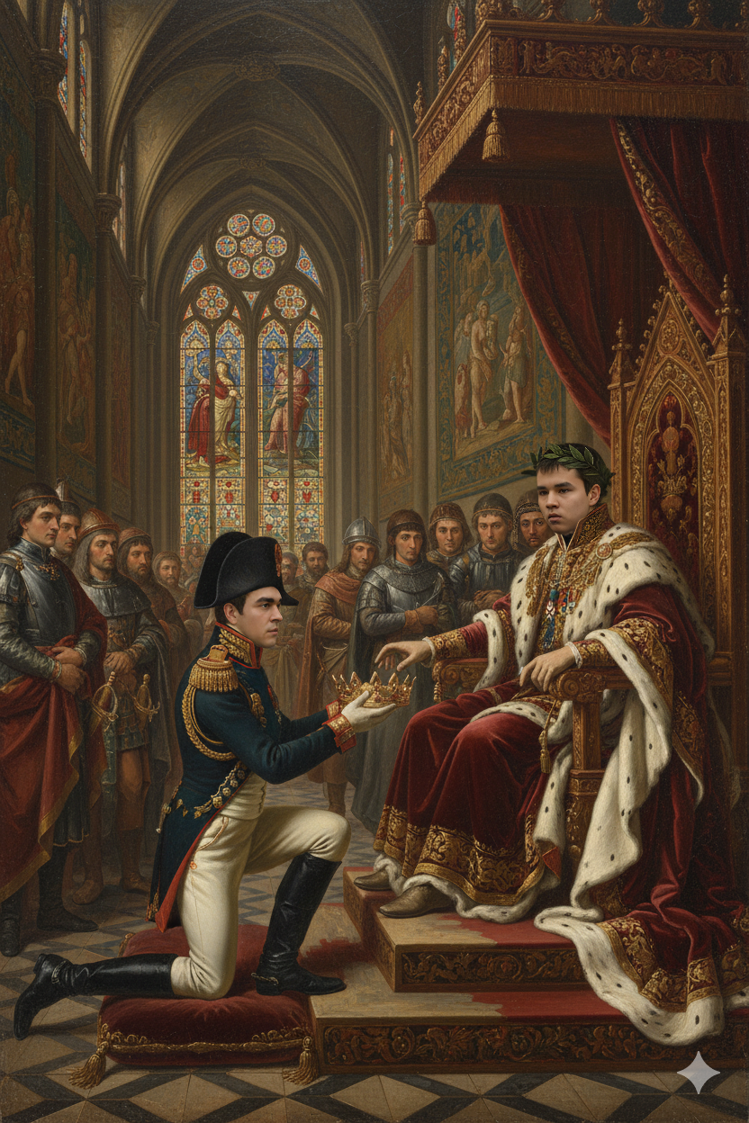 Наполеон передает власть