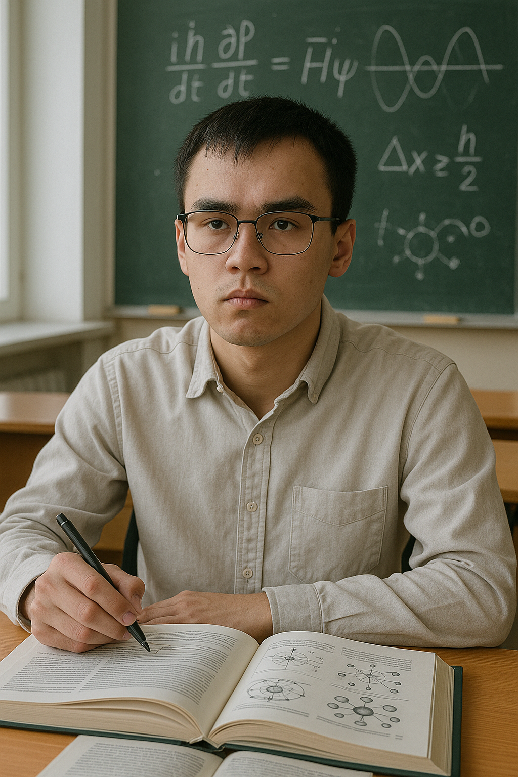 Эльдан учиться